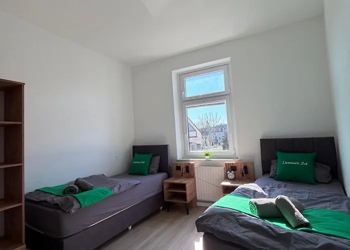 Appartement Livemore24 - Space In Wlan - Smart-tv - 24-7 Check-in Und Kueche