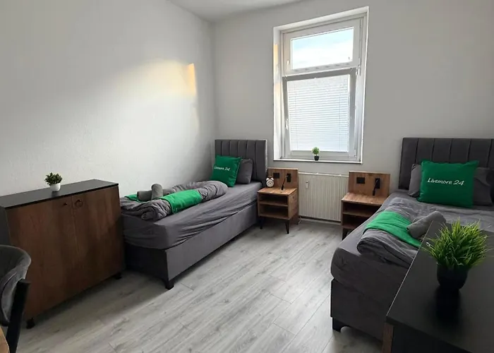 Livemore24 - Space In Wlan - Smart-tv - 24-7 Check-in Und Kueche Appartement