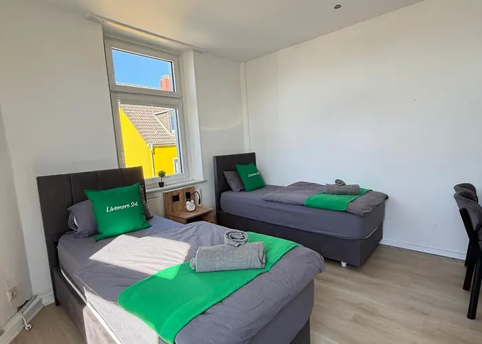 Livemore24 - Space In Wlan - Smart-tv - 24-7 Check-in Und Kueche Appartement *